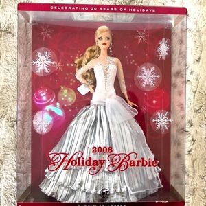 Holiday Barbie 2008. New! Vintage. Y2K. Retro. Christmas. Celebrating 20 Years!